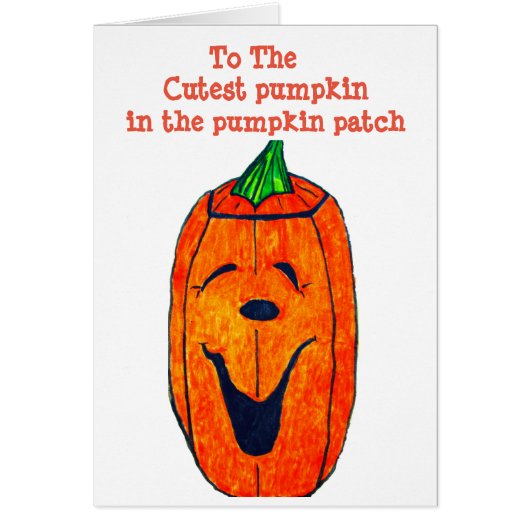 おばあちゃんとおじいちゃんの一番かわいいカボチャ (正面)