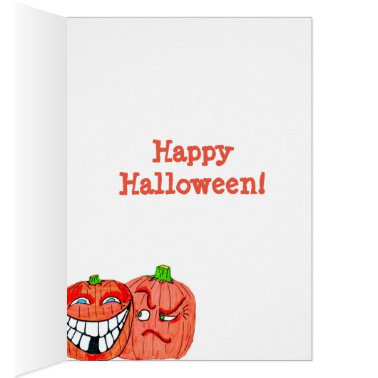 おばあちゃんとおじいちゃんの一番かわいいカボチャ (内側 (右))