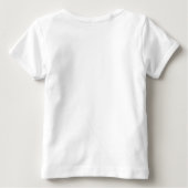 おばあちゃんとおじいちゃんは私を愛してる ベビーTシャツ (裏面)