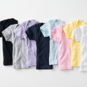 おばあちゃんとおじいちゃんは私を愛してる ベビーTシャツ (カラー)