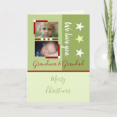 おばあちゃんとおばあちゃんのためのメリークリスマス シーズンカード (正面)