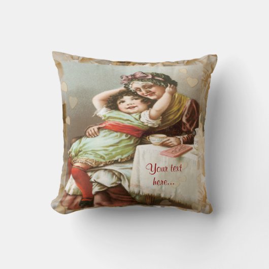 おばあちゃんとのお話 クッション (正面)