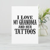 おばあちゃんとタトゥーが好き 招待状 (スタンド正面)