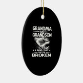 おばあちゃんと孫が壊せない絆 セラミックオーナメント (右)