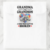 おばあちゃんと孫は壊せない絆だ スクエアシール (バッグ)
