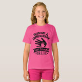 おばあちゃんと孫娘の最高の友情 Tシャツ (正面フル)