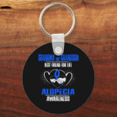 おばあちゃんと最高の人生の孫の友人 キーホルダー (正面)