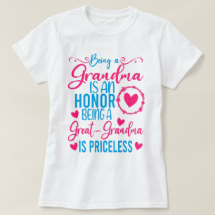 おばあちゃんなことは祖母の名誉素晴らしだ Tシャツ