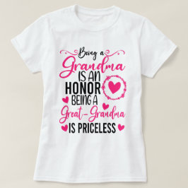 おばあちゃんなことは祖母の名誉素晴らしだ Tシャツ