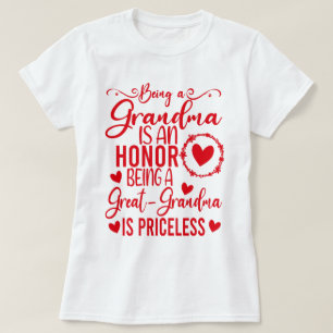 おばあちゃんなことは祖母の名誉素晴らしだ Tシャツ