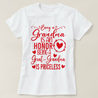 おばあちゃんなことは祖母の名誉素晴らしだ Tシャツ