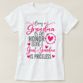 おばあちゃんなことは祖母の名誉素晴らしだ Tシャツ