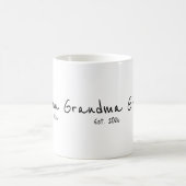 おばあちゃんになった記念ギフト コーヒーマグカップ (中央)
