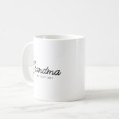 おばあちゃんになった記念ギフト コーヒーマグカップ (正面左)