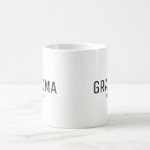 おばあちゃんになった記念ギフト コーヒーマグカップ (中央)