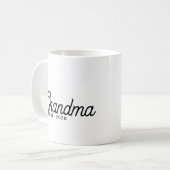 おばあちゃんになった記念ギフト コーヒーマグカップ (正面左)