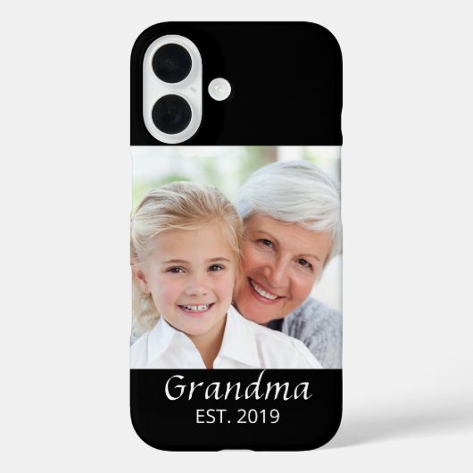 おばあちゃんになった記念フォトiPhoneケース Case-Mate iPhoneケース (裏面)