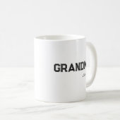 おばあちゃんになった記念日の父の日ギフト コーヒーマグカップ (正面右)