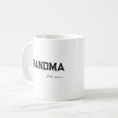 おばあちゃんになった記念日の父の日ギフト コーヒーマグカップ (正面左)