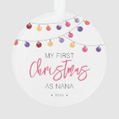 おばあちゃんになって初めてのクリスマス オーナメント (裏面)