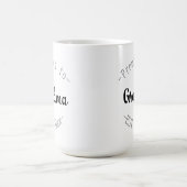 おばあちゃんになりました コーヒーマグカップ (中央)