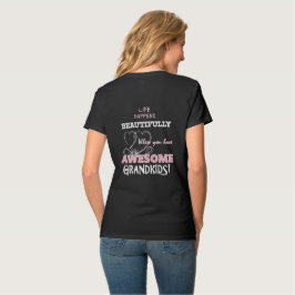 おばあちゃんにはすごい孫がいますTシャツ Tシャツ