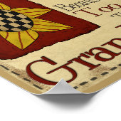 おばあちゃんにはガミーってクール言え ポスター (角)