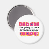 おばあちゃんに戻る！ マグネット (正面/裏面)