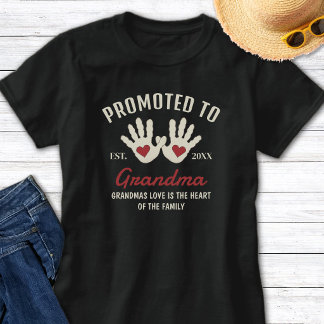 おばあちゃんに昇格 おばあちゃんの引用 Tシャツ