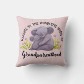 おばあちゃんに昇格 クッション (裏面)