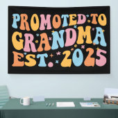 おばあちゃんに昇格 2025年予定III 横断幕 (トレードショー)
