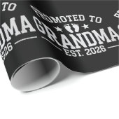 おばあちゃんに昇格 2026年予想 赤ちゃん ラッピングペーパー (ロールコーナー)