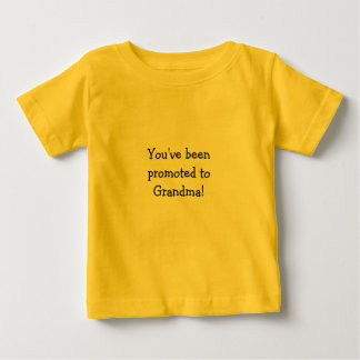 おばあちゃんに昇格Tシャツ おばあちゃんTシャツ ベビーTシャツ