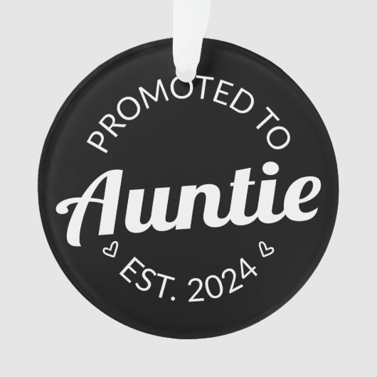 おばあちゃんに昇進した。2024 I オーナメント (正面)