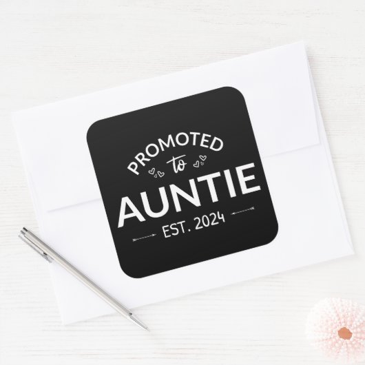 おばあちゃんに昇進した。2024 II スクエアシール (封筒)