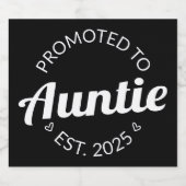 おばあちゃんに昇進した。2025 I スパークリングワインラベル (シングルラベル)