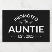 おばあちゃんに昇進した。2025 II スパークリングワインラベル (シングルラベル)