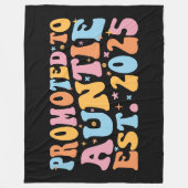 おばあちゃんに昇進した。2025 III フリースブランケット (正面)