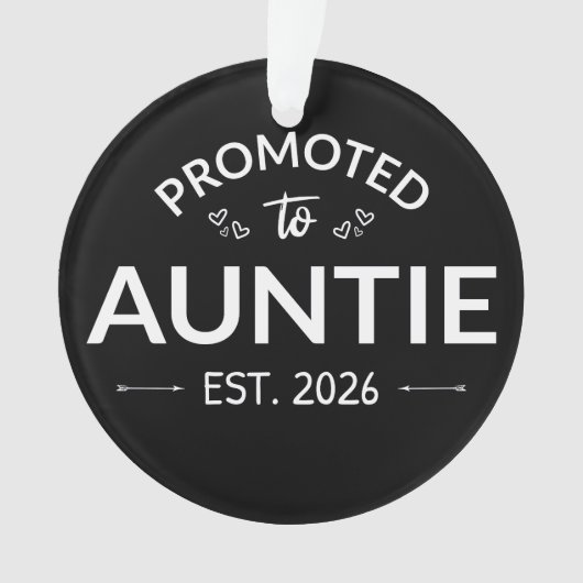 おばあちゃんに昇進した。2026 II オーナメント (正面)