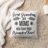 おばあちゃんに昇進素晴らしする クッション (ブランケット)