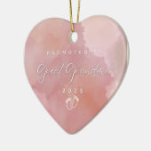 おばあちゃんに昇進 セラミックオーナメント (左)