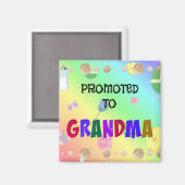 おばあちゃんに昇進 マグネット (正面/裏面)