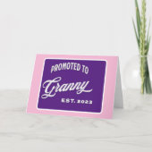 おばあちゃんに昇進。2023年おばあちゃん カード (正面)