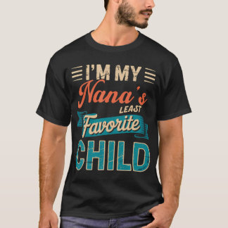 おばあちゃんに最も嫌われている子供です 面白いパパ ファ Tシャツ
