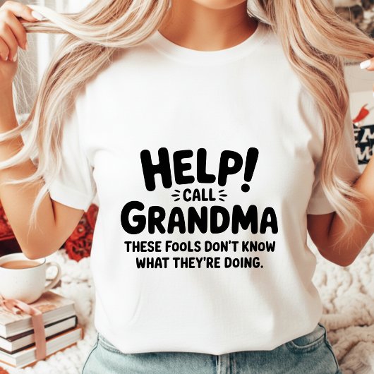 おばあちゃんに電話してね 女性向け おばあちゃんへのギフト Tシャツ