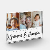 おばあちゃんのおじいちゃん孫の写真 フォトブロック (左)