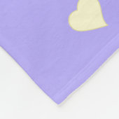 おばあちゃんのおばあちゃん フリースブランケット (角)