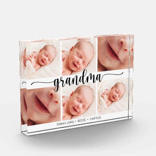 おばあちゃんのお母さんの日フォトコラージュフォトブロック フォトブロック (左)