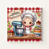 おばあちゃんのお気に入りのレシピ ノートブック (裏面)