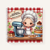 おばあちゃんのお気に入りのレシピ ノートブック (正面)